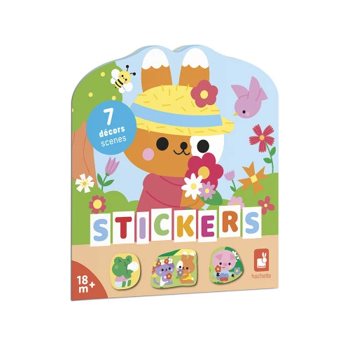 Cahier de stickers - La campagne 