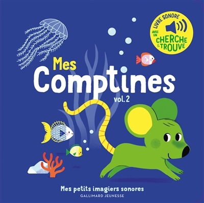 Gallimard - imagier sonore mes comptines vol.2