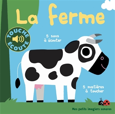 [9782075101851] Gallimard - imagier sonore a toucher la ferme