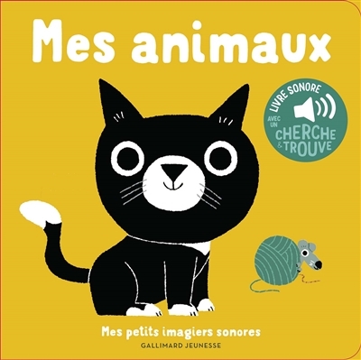 [9782075155861] Gallimard - imagier sonore mes animaux