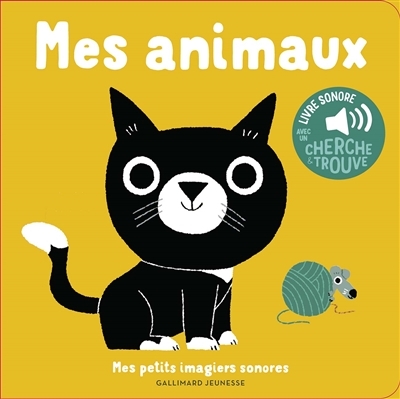Gallimard - imagier sonore mes animaux