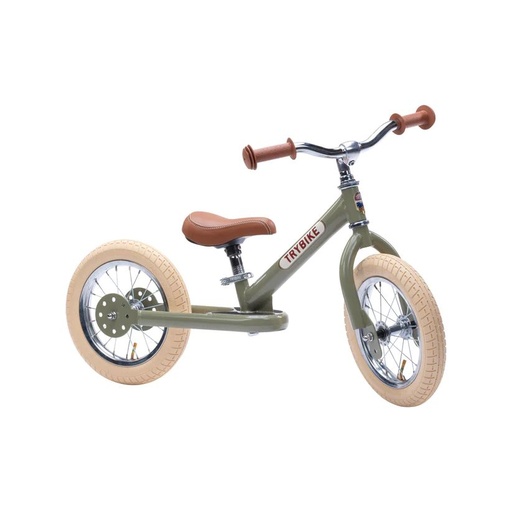 [Co&co-tbs2grnvin] Draisienne trybike métal vintage - vert