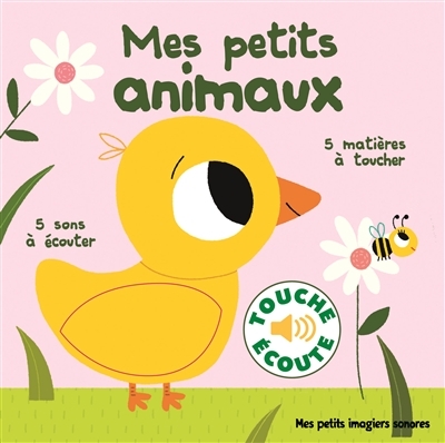 Gallimard - imagier sonore à toucher mes petits animaux