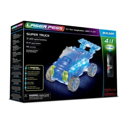 laser pegs - super truck 4 en 1