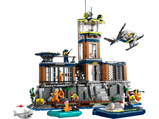 Lego city - La prison de la police en haute mer