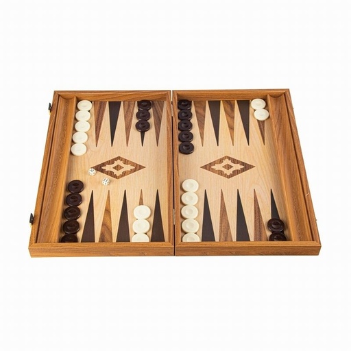 [Wilson Jeux-bxl2kd] backgammon 38 cm type noyer