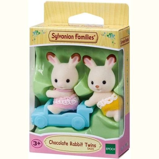 [EPOCH-5420] sylvanian - jumeaux lapin chocolat