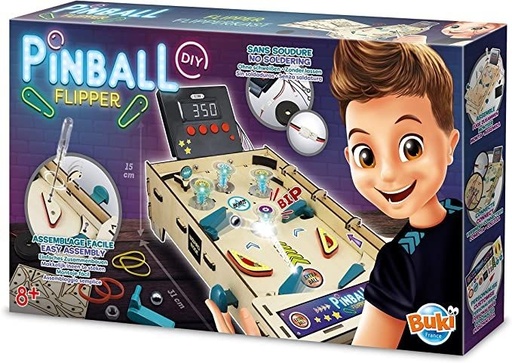 [JPM TOYS-2168] Flipper pinball à assembler