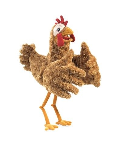 [Folkmanis puppets-2861] Marionnette Poule