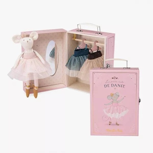 [Moulin Roty-667151] Valise à tutus - La petite école de danse