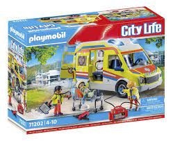 [Playmobil-71202] Ambulance avec effets lumineux et sonores