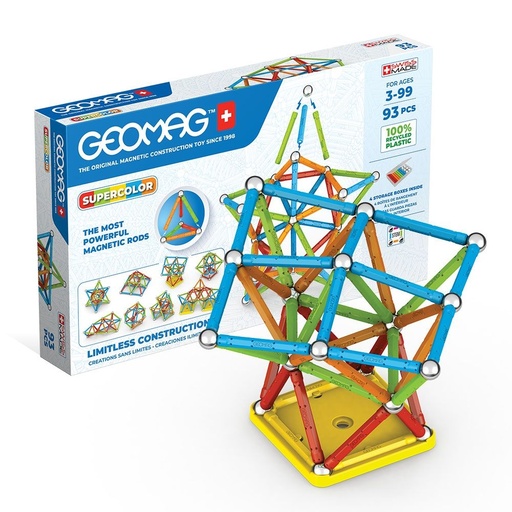 Geomag super color 93 pieces