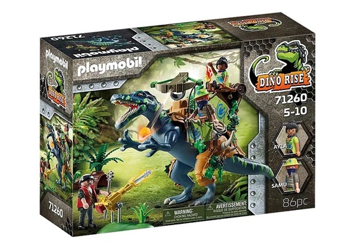 [Playmobil-71260] Spinosaure et combattants