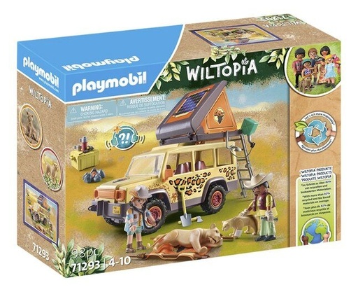 [Playmobil-71293] Wiltopia - Explorateur avec véhicule tout terrain