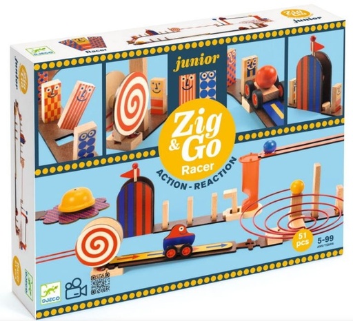 [Djeco-DJ05650] Zig&Go Racer junior - Action réaction