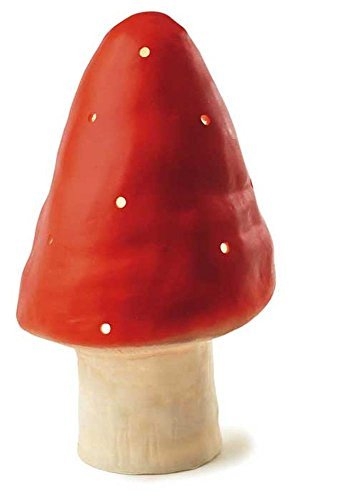 Lampe champignon PM rouge