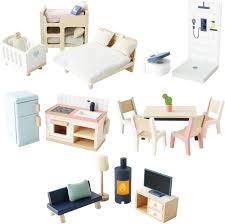 [Le toy van-me040] maison de poupee - set de meubles starter