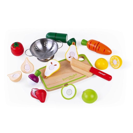 [JURATOYS-J06607] maxi set - fruits et legumes a decouper