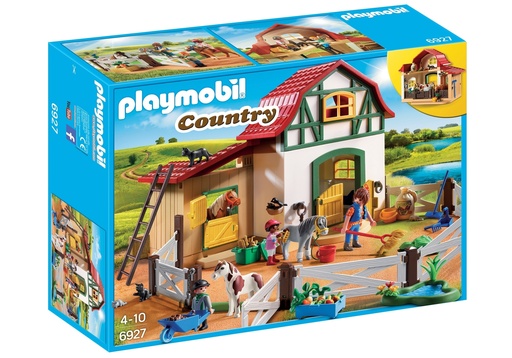 [Playmobil-6927] 6927 - country poney club