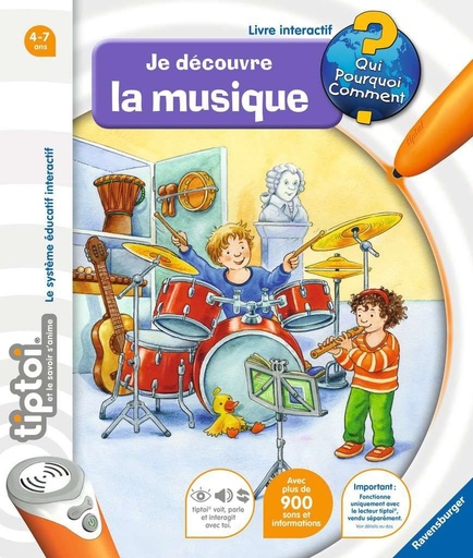 [RAVENSBURGER-6052] tiptoi - je decouvre la musique