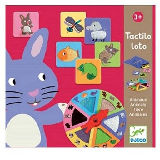 [Djeco-DJ08129] educatif - Tactilo Loto animaux
