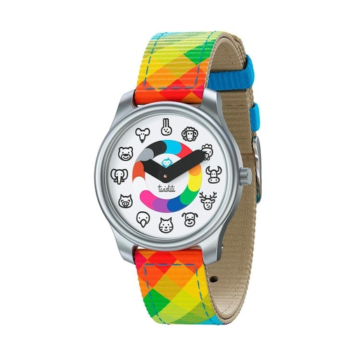 [Nespart-Twi-animals-arl] Montre animaux - Arlequin