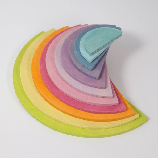 [Grimm's-10674] Demi cercles couleurs pastels gm Grimm's