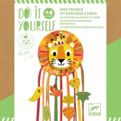 [Djeco-Dj07965] Diy mon premier attrape reve a creer - petit lion