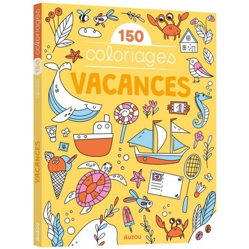 150 coloriages vacances