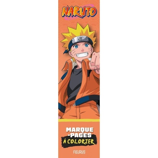 Naruto - marque page à colorier Naruto