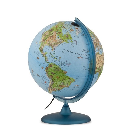 [Turbel-529009] Globe géographique illustré Safari