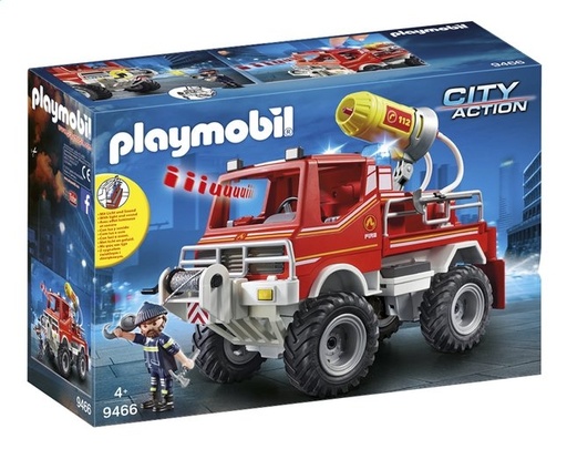 [Playmobil-9466] 9466 - 4x4 de pompier avec lance-eau