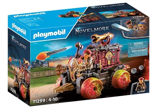 [Playmobil-71299] Playmobil : Chariot de combat enflammé des Burnham