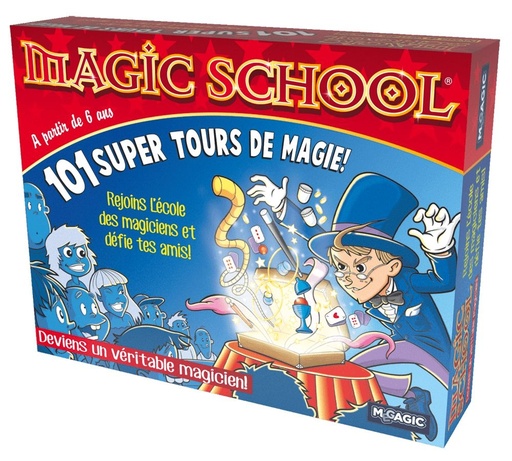[Puppy-m109] Coffret 101 tours de magie - magic school