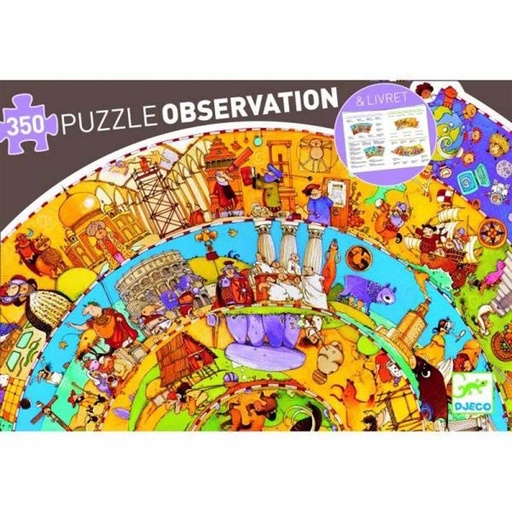 [Djeco-DJ07470] puzzle observation 350 pcs - histoire