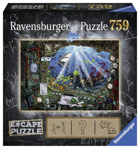 [RAVENSBURGER-199594] escape puzzle - sous l eau