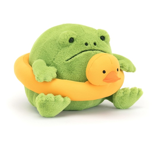 [Jellycat-Rr3fr] Grenouille Ricky rain dans une bouée