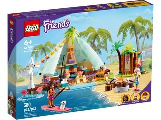 lego friends - camping glamour a la plage