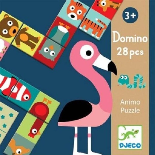 [Djeco-DJ08165] Educatif - Domino puzzle