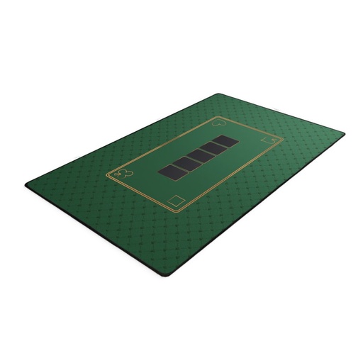 Tapis Poker vert