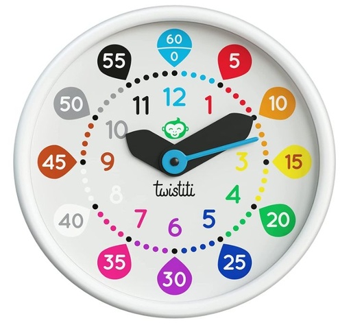 [Nespart-ws23] Horloge twistiti chiffre couleur