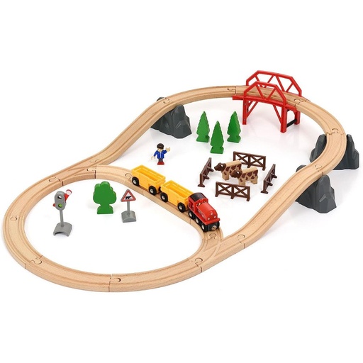 [RAVENSBURGER-33909] Brio - Circuit campagne valloné