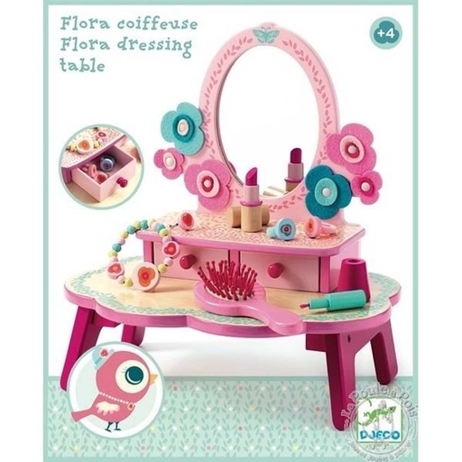 [Djeco-DJ06553] Flora coiffeuse table