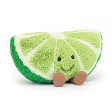 [Jellycat-A2LIME] Citron vert amuseable slice of lime