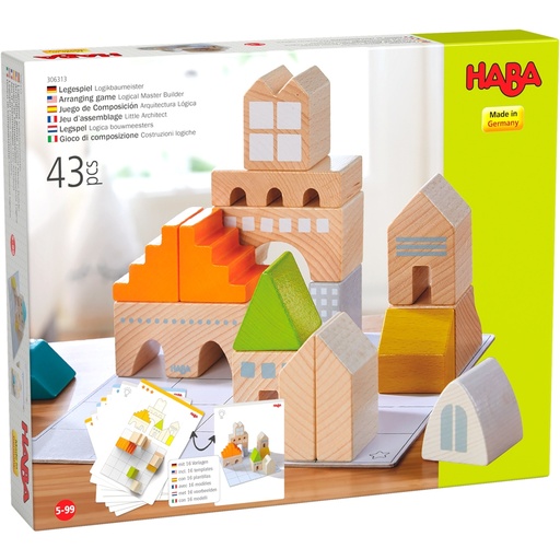 [HABA-306313] jeu d'assemblage - little architect