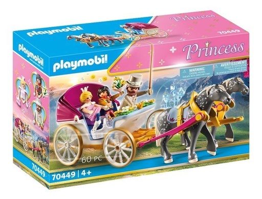 [Playmobil-70449] 70449 caleche et couple royal