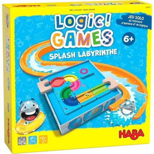 [HABA-1306822003] Logic game! splash labyrinthe