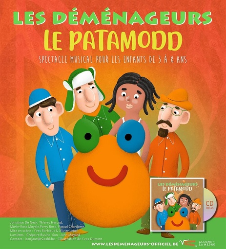 cd les demenageurs - livre le patamodd