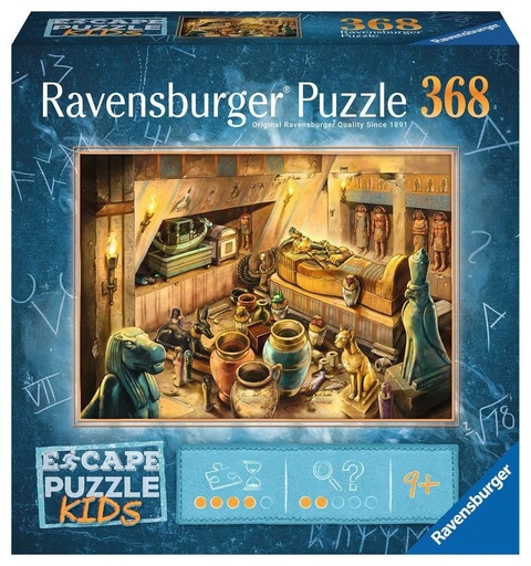 [RAVENSBURGER-133611] Puzzle Escape kids 368 pièces - Egypte ancienne