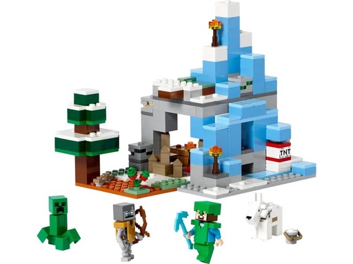 Lego Minecraft - Les pics gelés